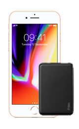 Apple iPhone 8 64 GB<br> + ttec PowerCard 5 000 mAh