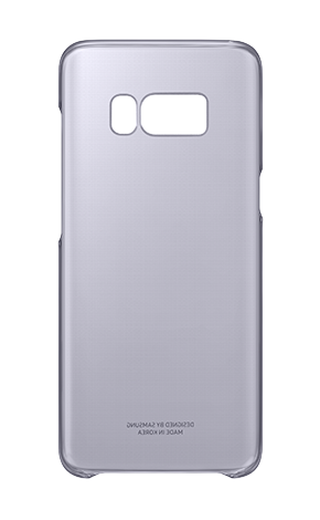 Clear Cover за Samsung Galaxy S8 Plus (сив)