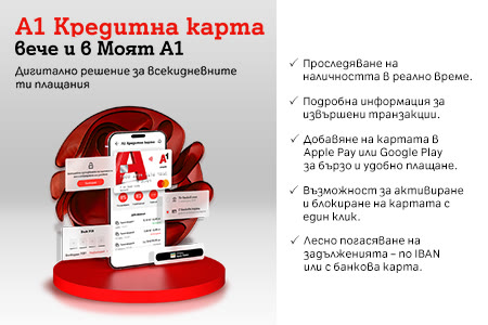 credit card in myA1