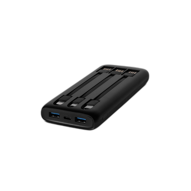 Аксесоари-Външна батерия ttec Power SlimTrio 10000mAh Black-i1