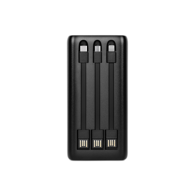 Аксесоари-Външна батерия ttec Power SlimTrio 10000mAh Black-i3