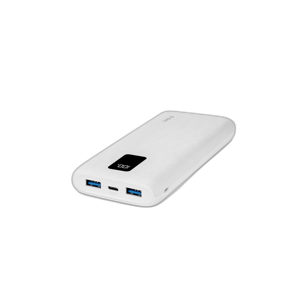 Аксесоари-Външна батерия ttec Power SlimTrio 10000mAh White-i2