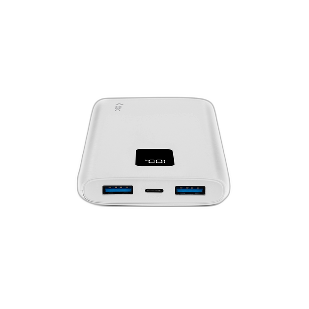 Аксесоари-Външна батерия ttec Power SlimTrio 10000mAh White-i3