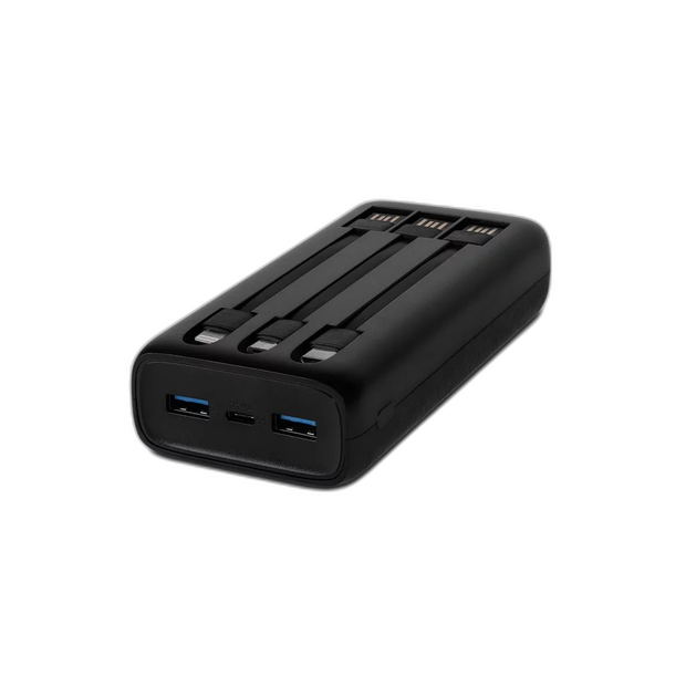 Аксесоари-Външна батерия ttec Power SlimTrio 20000mAh Black-i2