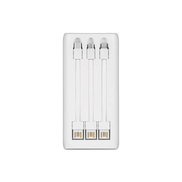 Аксесоари-Външна батерия ttec Power SlimTrio 20000mAh White-i2