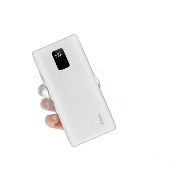 Аксесоари-Външна батерия ttec Power SlimTrio 20000mAh White-i3