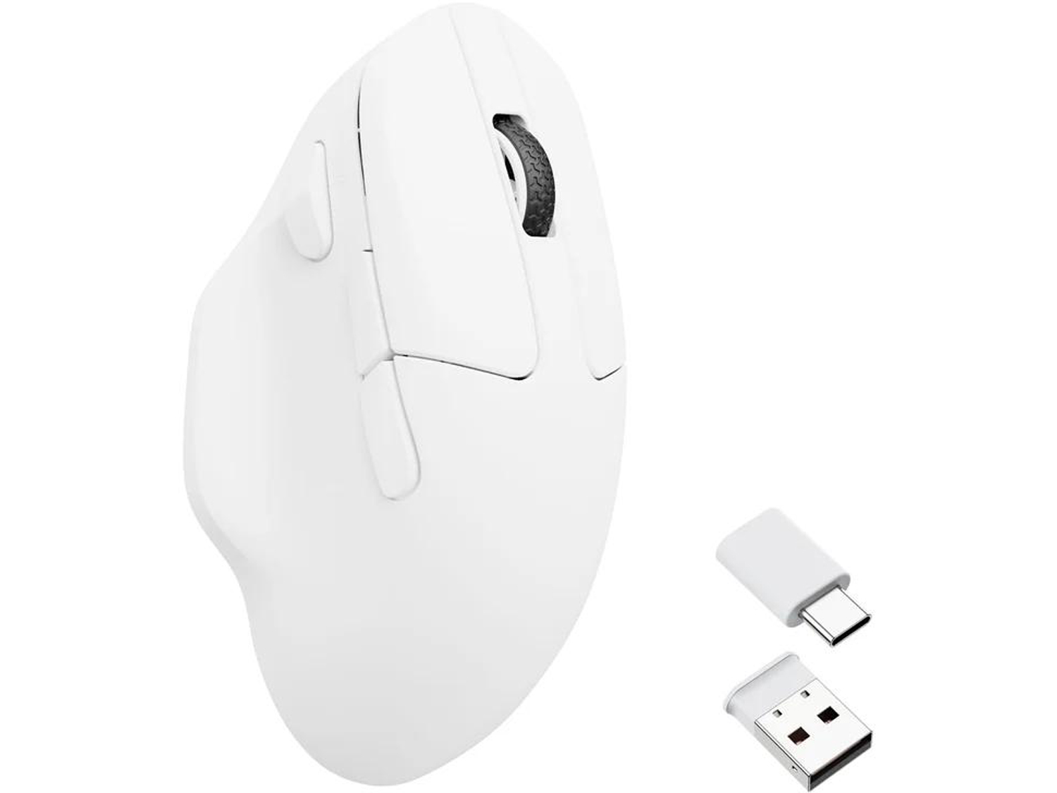 Keychron M7 Wireless Mouse, 1000Hz, Matte White