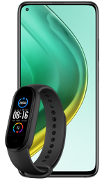 Xiaomi Mi 10T Pro в комплект с Band Mi 5