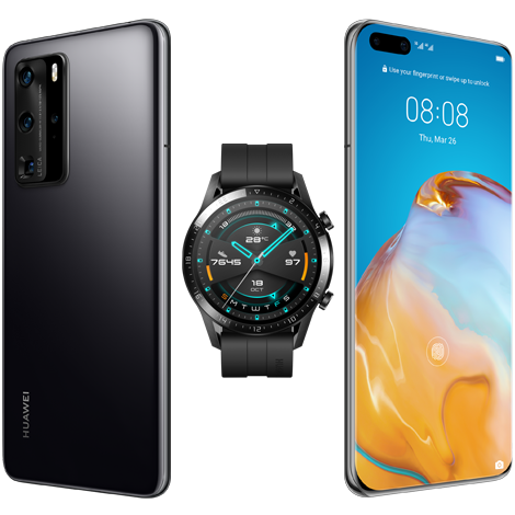 P40 Pro в комплект с Watch GT 2 46mm