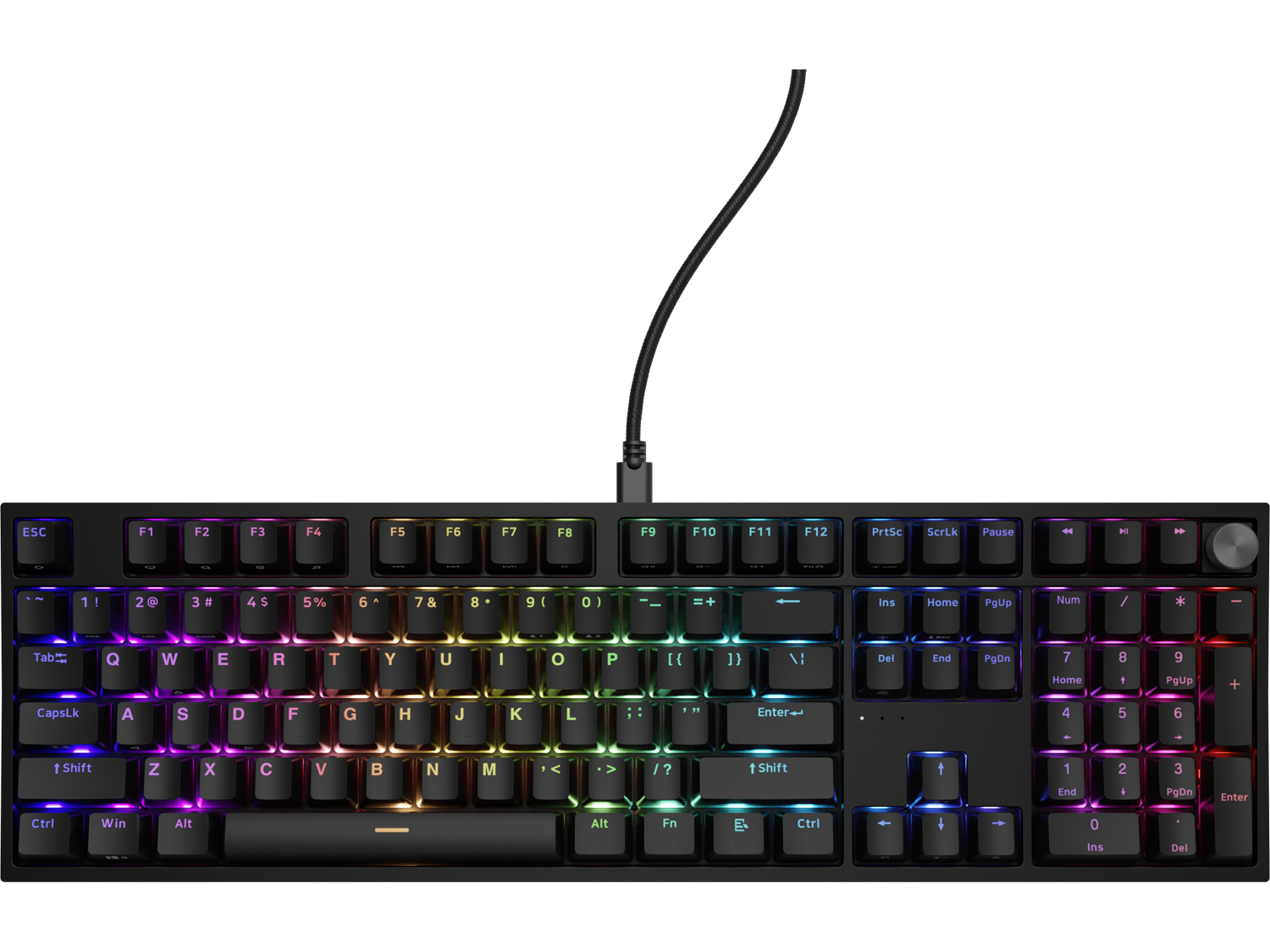 Genesis Thor 404 Outemu Peach Silent, US Layout, Black