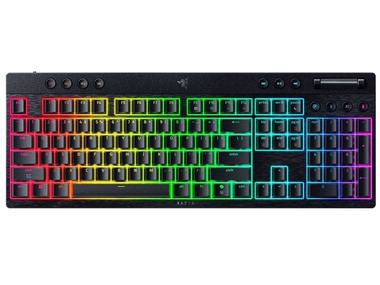 Razer BlackWidow V4 HyperSpeed (Green Switch) - US Layout