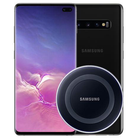 Galaxy S10+ в комплект с безжично зарядно Samsung