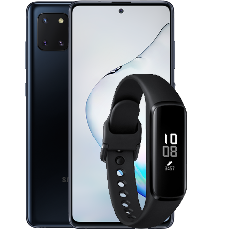 Galaxy Note10 Lite + Samsung Galaxy FITe