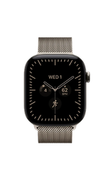 Apple Watch Series 12 GPS + Cellular 42mm Natural Titanium Case with Natural Milanese Loop