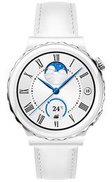 Huawei GT 3 Pro 43mm White Leather