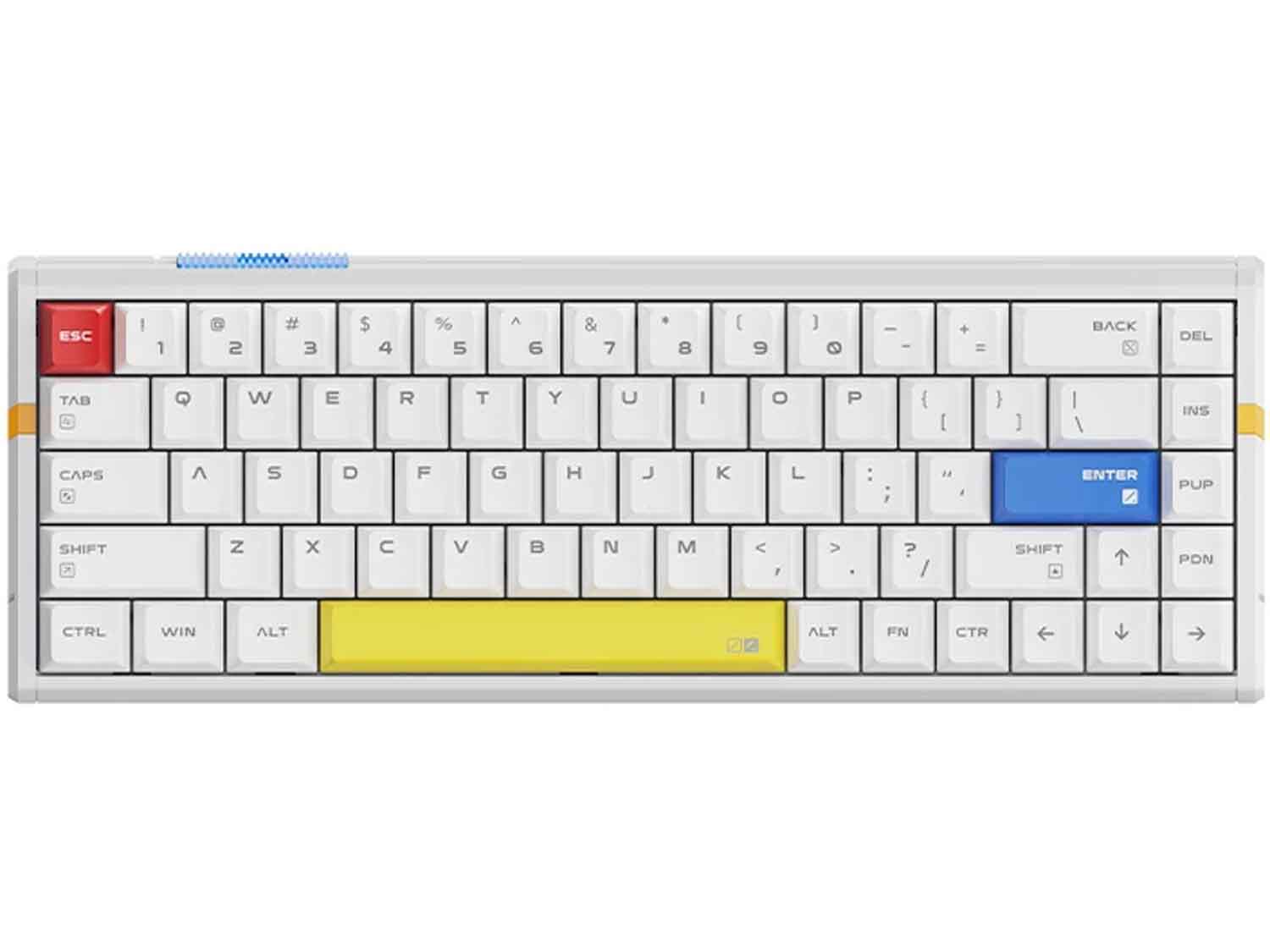 ATK Gaming Mechanical Keyboard RS6 Ultra - 8K, White Shadow 