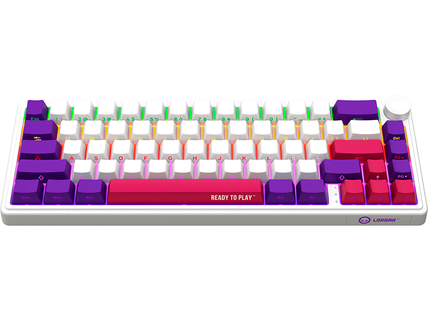 Lorgar KBP70MW, White, EN layout