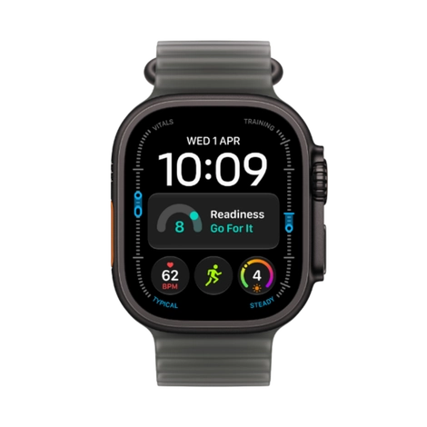 Watch Ultra 4 GPS + Cellular 49mm Black Titanium Case with Translucent Black Ocean Band
