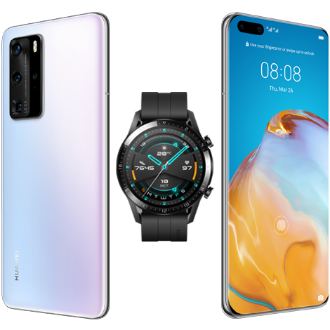 P40 Pro в комплект с Watch GT 2 46mm