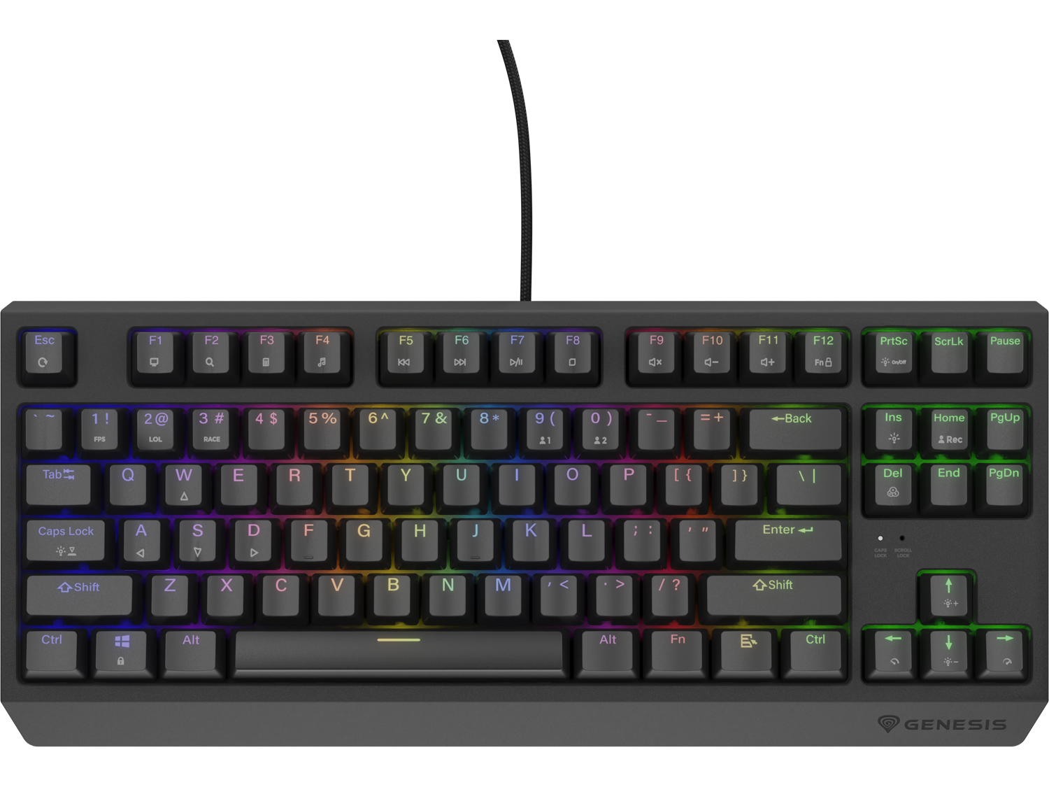 Genesis Thor 230 TKL Outemu Red, Black US
