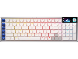 Corsair VANGUARD AIR 99 WIRELESS Optical-Mechanical Gaming Keyboard - White