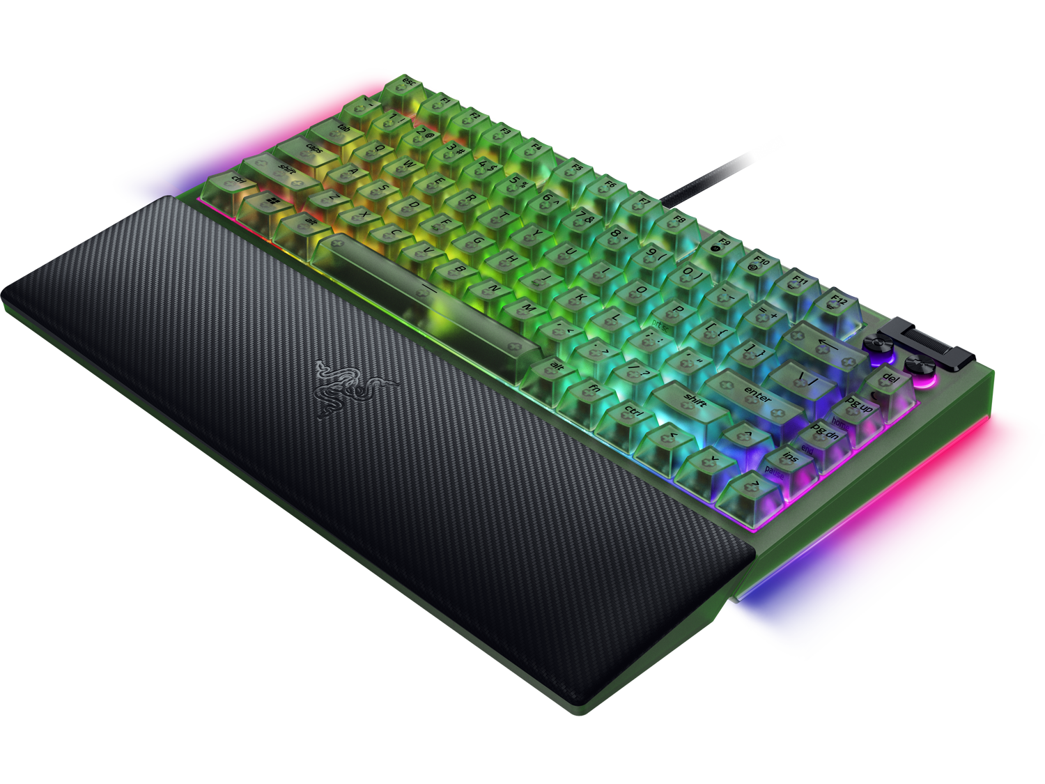 Razer BlackWidow V4 75% - US - Green edition