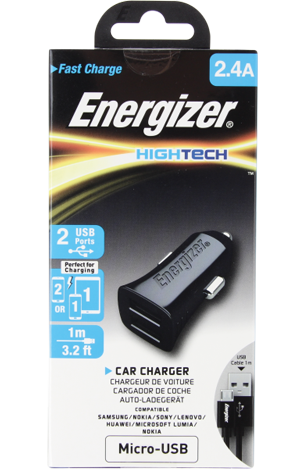 Зарядно за кола Energizer 1USB micro USB