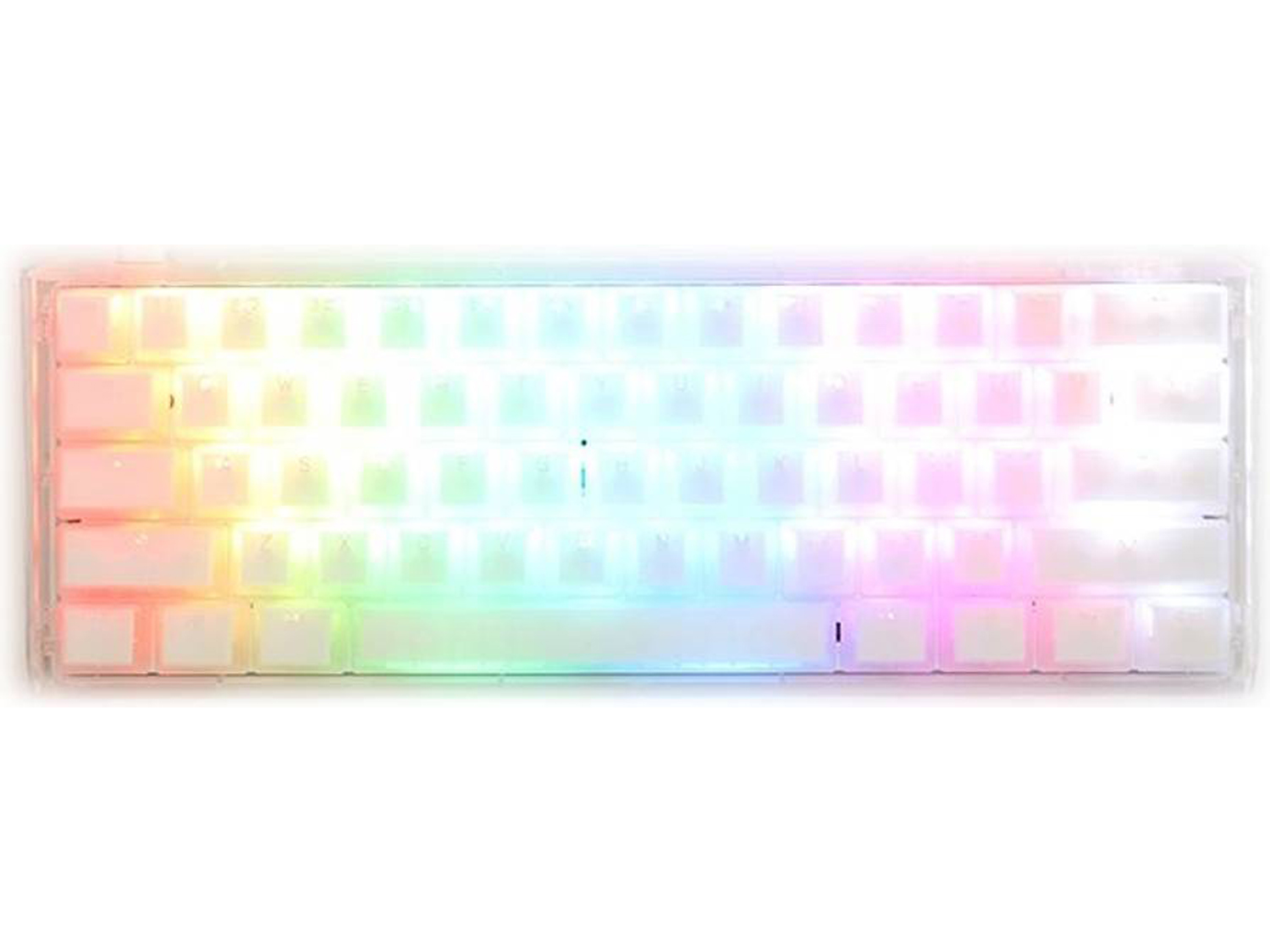 Ducky One 3 Mini Aura White - Cherry MX RGB Brown [Tactile]