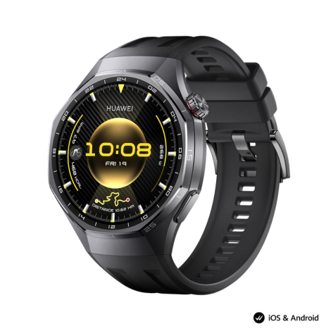 Smart Watch GT 6 Pro 46mm Black Silicon