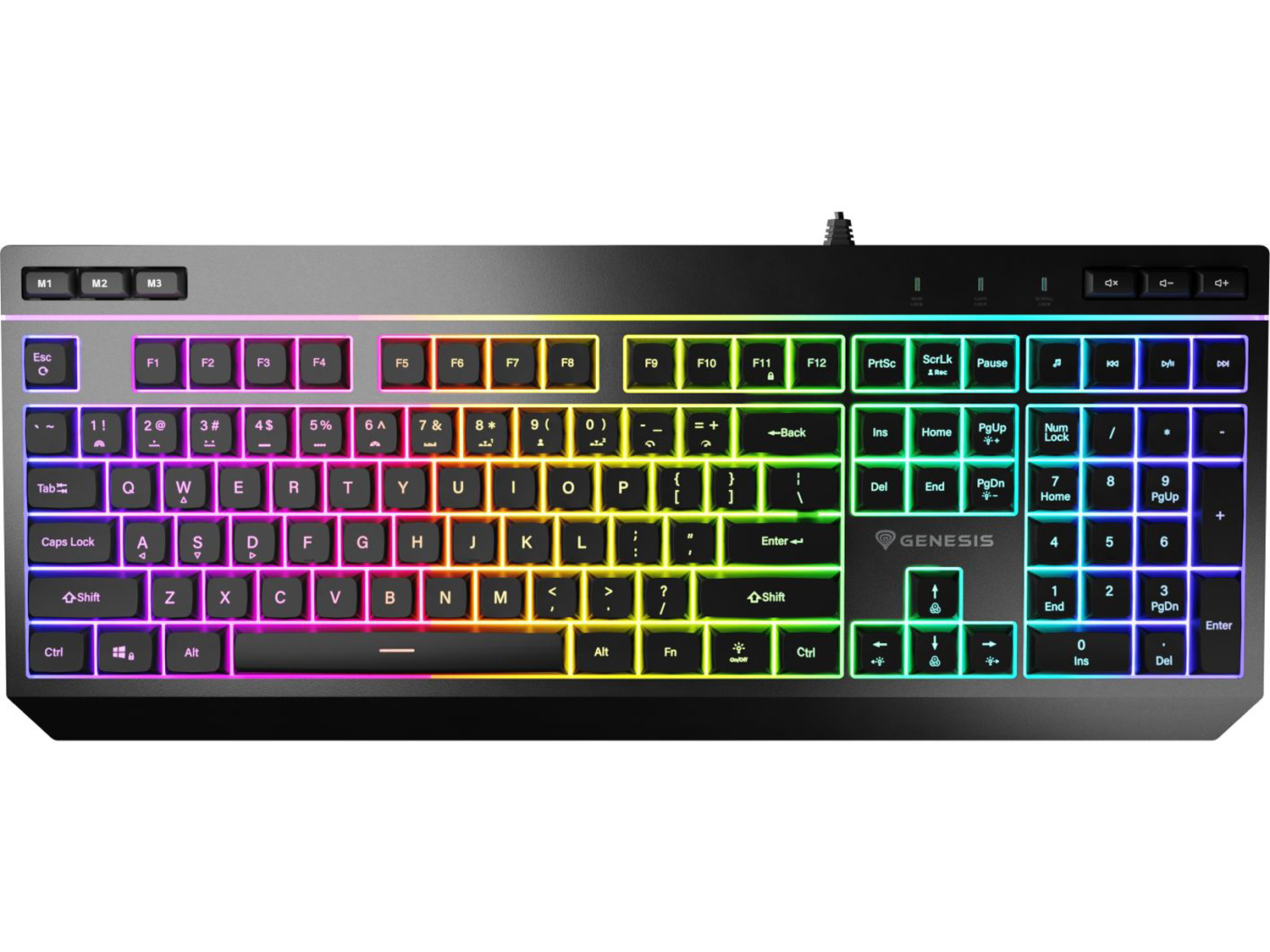 Genesis Rhod 530 Rgb Backlight Us Layout Programmable