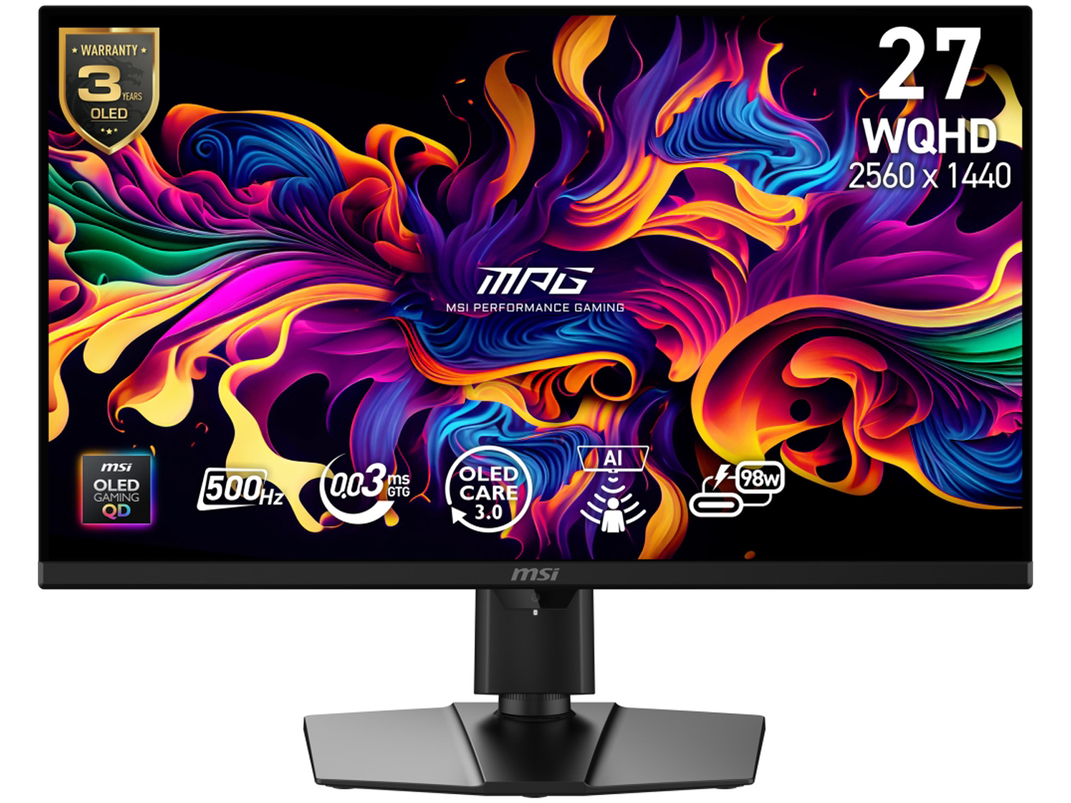 MSI MPG 271QR QD-OLED X50