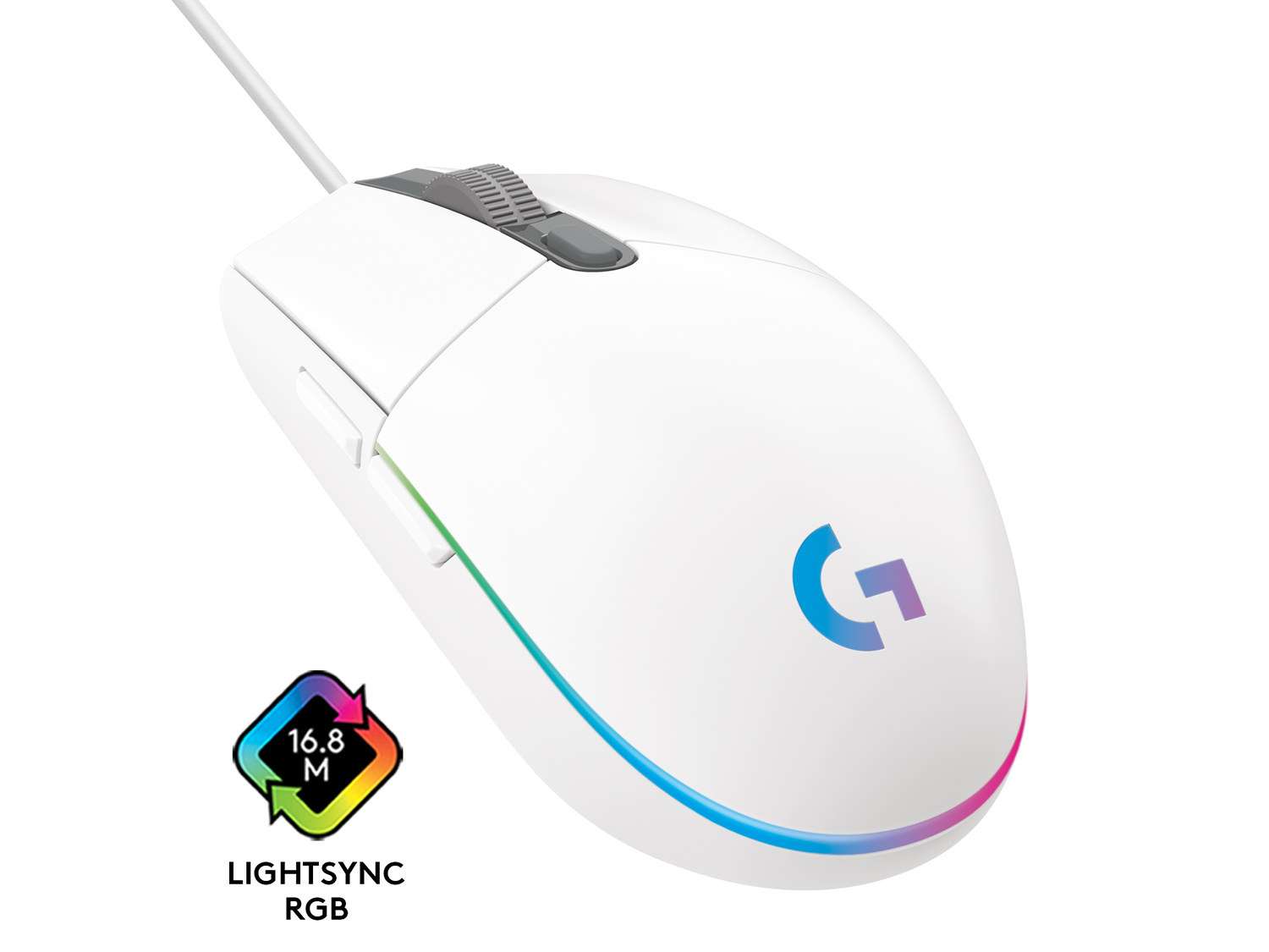 Logitech G102 LIGHTSYNC White