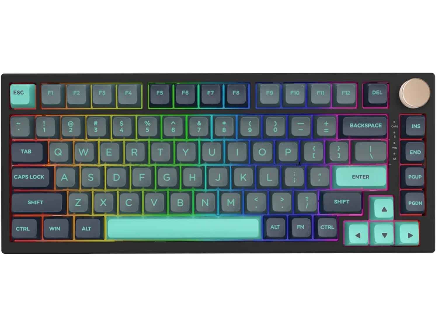 VGN N75 PRO Wireless Mechanical Keyboard - Caribbean Blue - HMX Azure суич