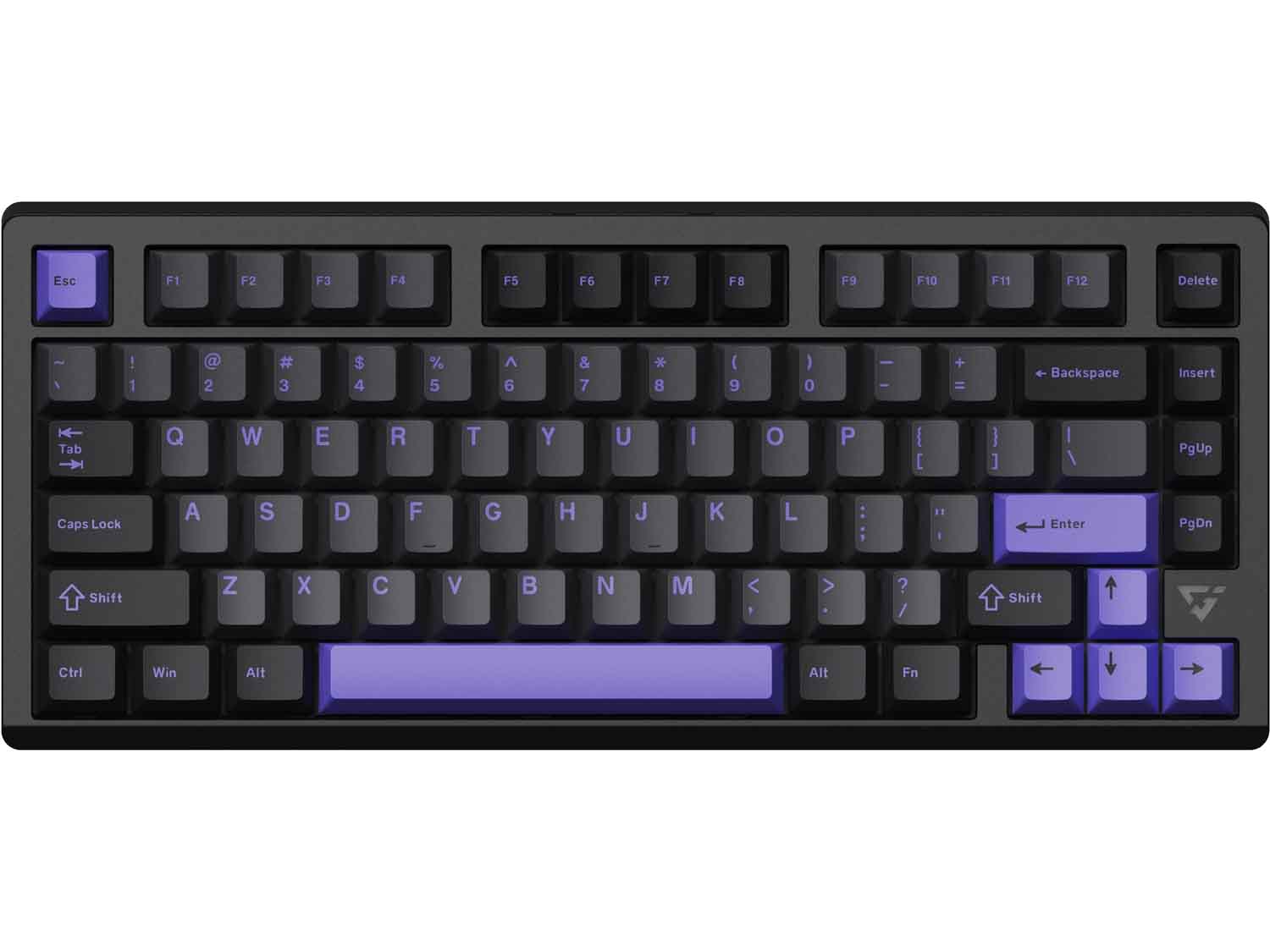 VGN VXE75 V2 Wireless Mechanical Keyboard, Misty Purple - BSUN Aniya Switches, Aluminium