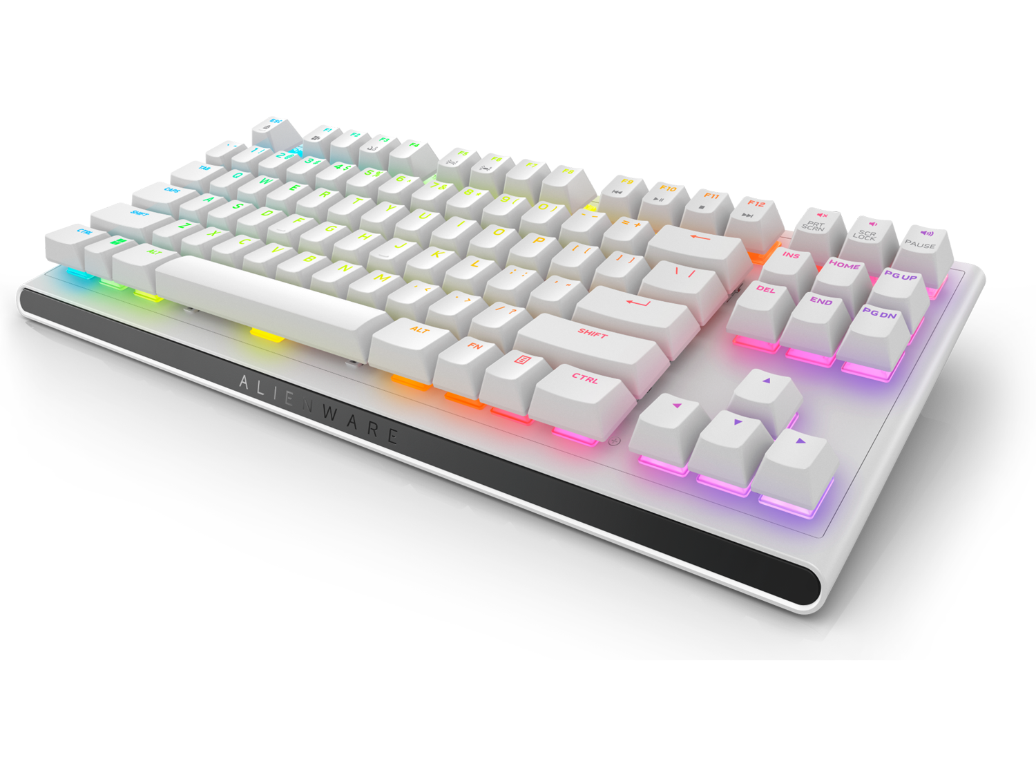 Alienware Tenkeyless Gaming Keyboard - AW420K, Lunar Light
