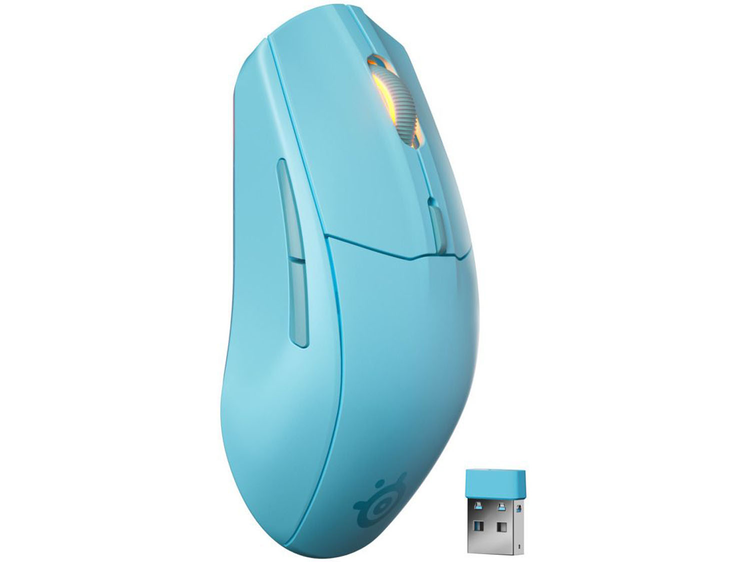 SteelSeries Rival 3 Gen2 Wireless - Aqua