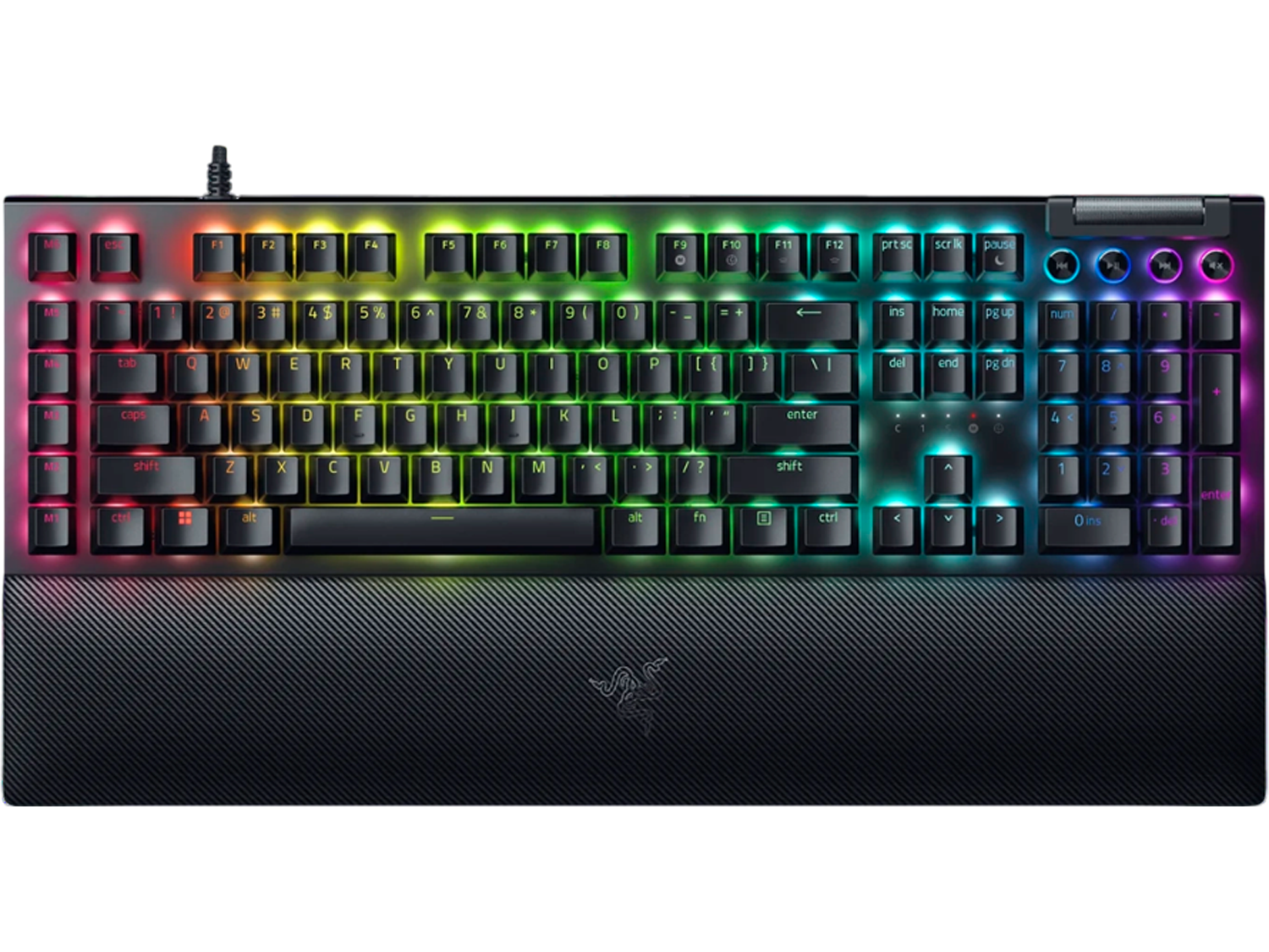 Razer BlackWidow V4, US Layout, Yellow Switch