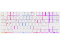 Genesis Thor 404 TKL White, US Layout Yellow Switch