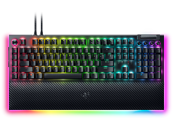 Razer BlackWidow V4 Pro, US Layout, Green Switch