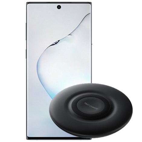 Galaxy Note 10 в комплект с безжично зарядно