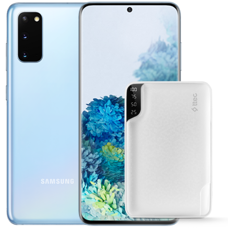 Galaxy S20 в комплект с ttec ReCharger 10 000 mAh