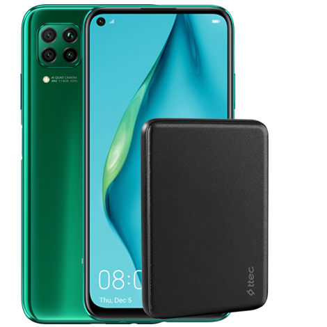 P40 Lite + ttec PowerCard 5 000 mAh