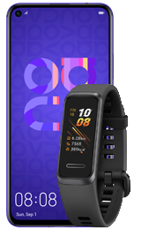 Huawei Nova 5T + Huawei Band 4