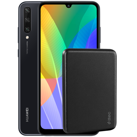 Y6p в комплект с ttec PowerCard 5 000 mAh